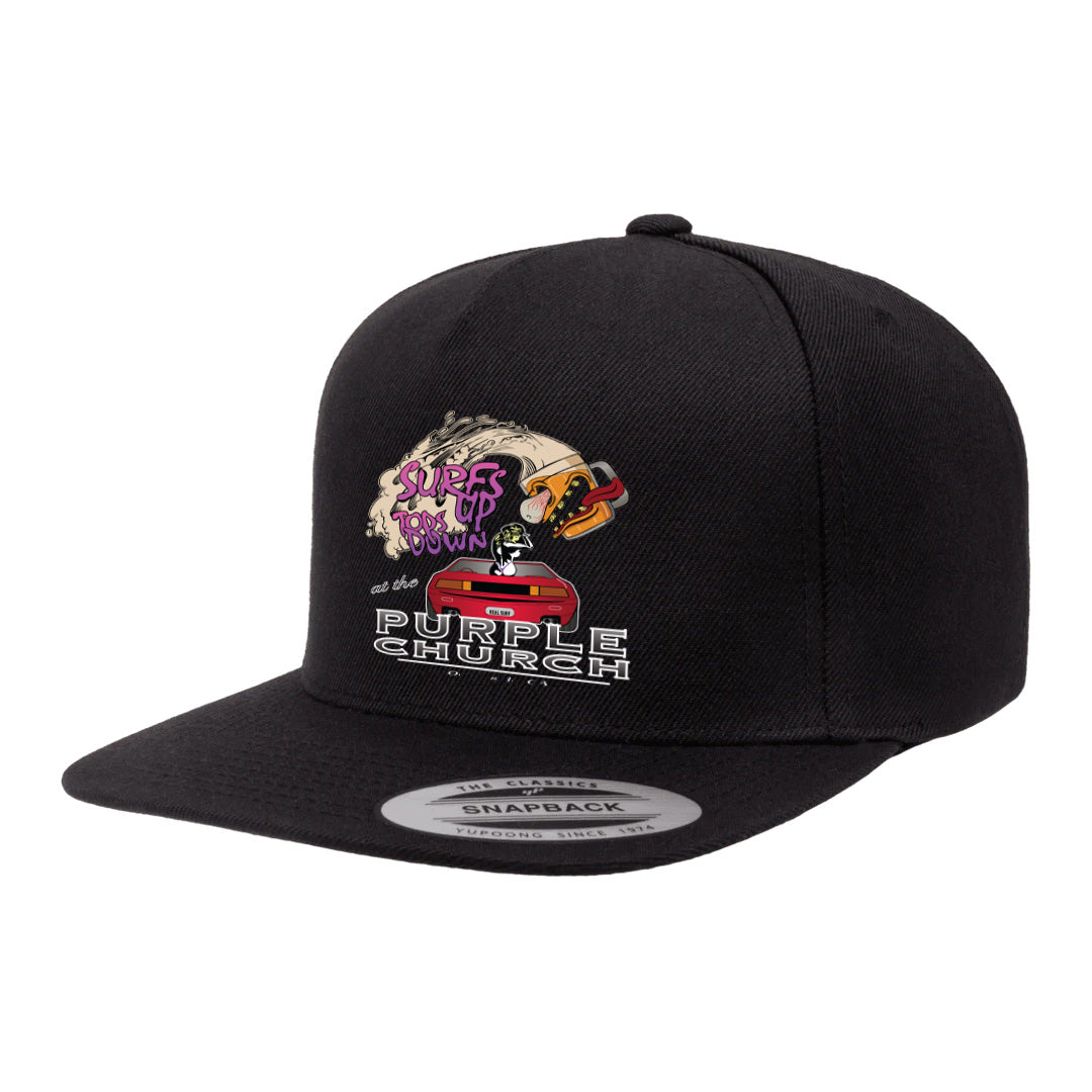 Purple Church Surfs Up Hat