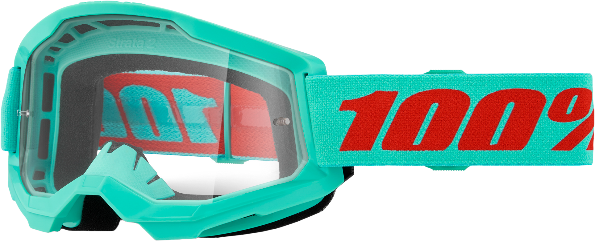 100% Strata 2 Goggle Maupiti Clear Lens LiveTheGnar