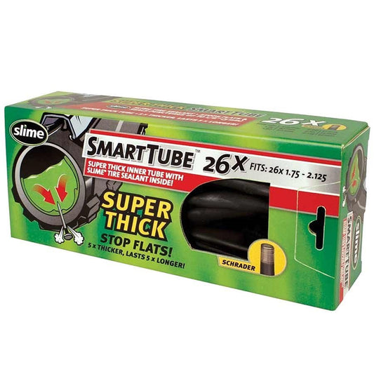 slime superthick inner tube 26x1.75/2.125 schrader pre-filled with slime