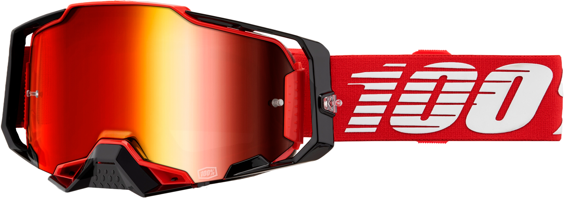100% Armega Goggle Red Mirror Red Lens LiveTheGnar