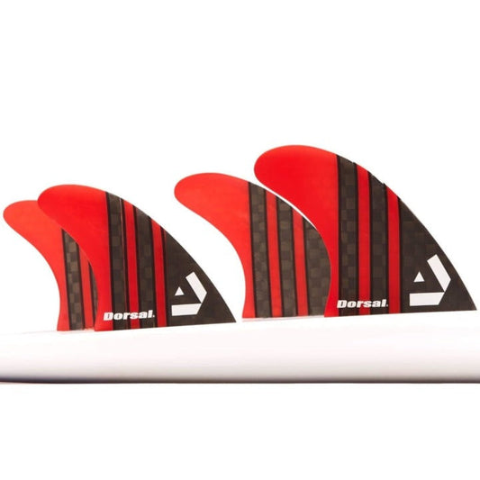 DORSAL Surfboard Fins Quad 4 Set FCS Compatible DORSAL®