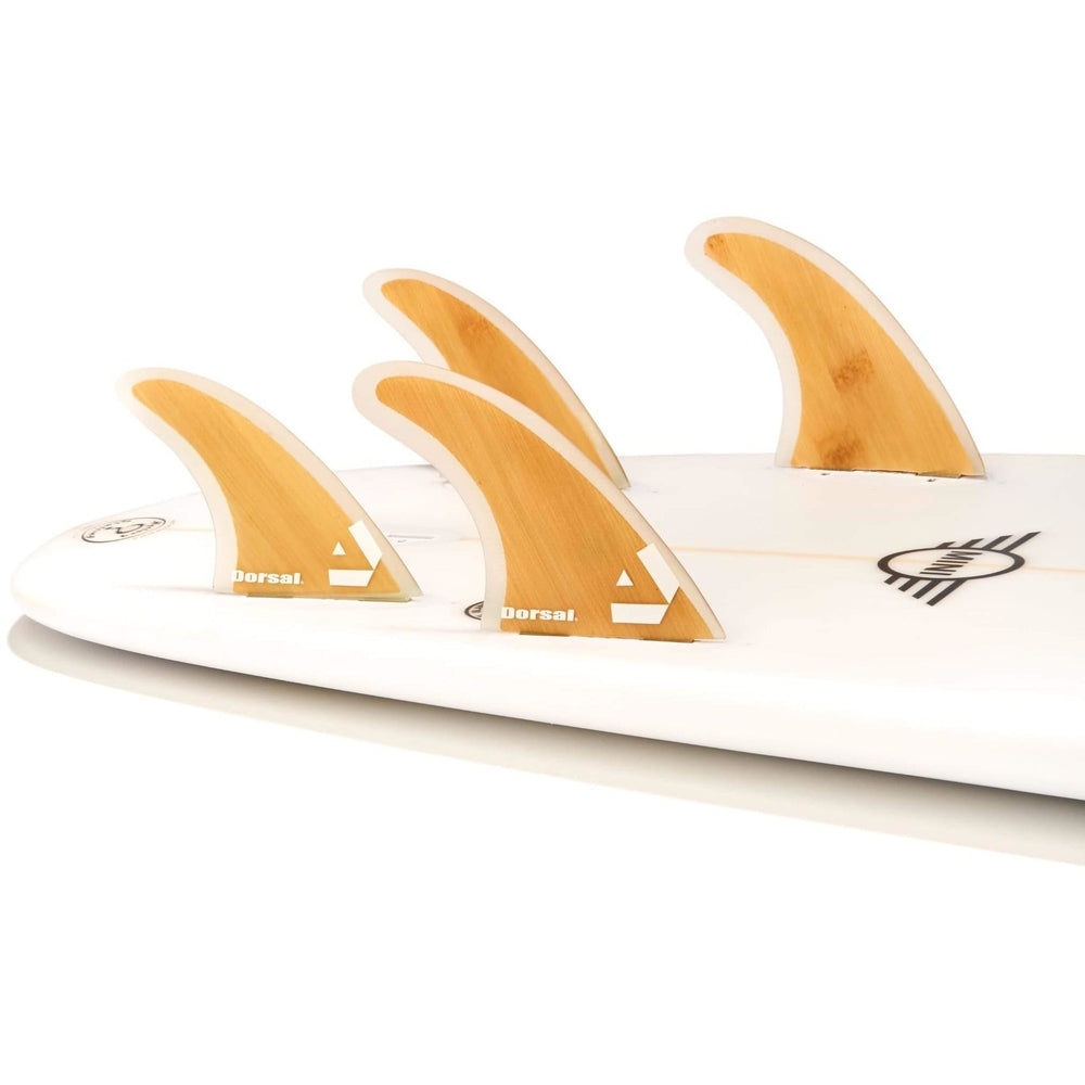 DORSAL Surfboard Fins Quad 4 Set FCS Compatible DORSAL®