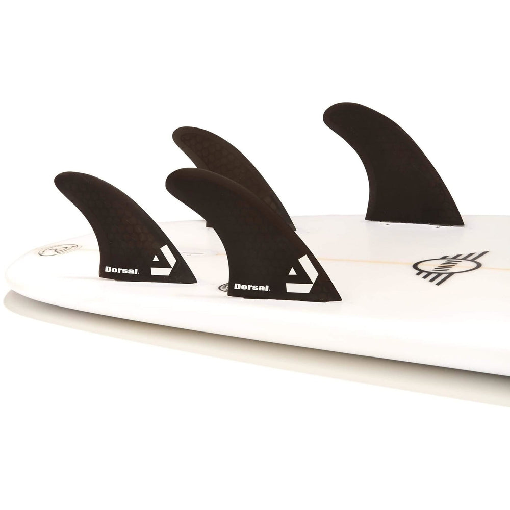 DORSAL Surfboard Fins Quad 4 Set FCS Compatible DORSAL®
