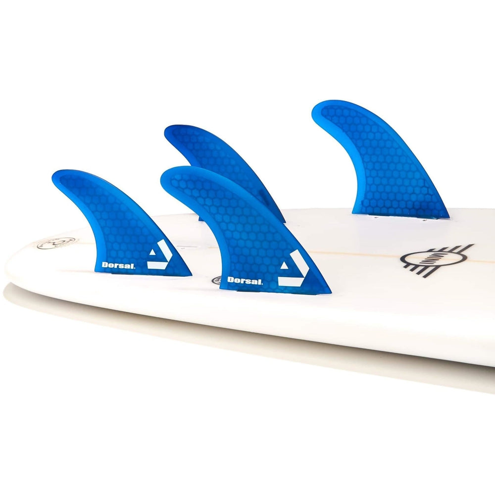 DORSAL Surfboard Fins Quad 4 Set FCS Compatible DORSAL®