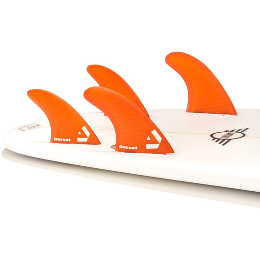 DORSAL Surfboard Fins Quad 4 Set FCS Compatible DORSAL®