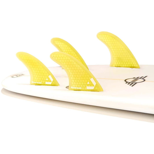 DORSAL Surfboard Fins Quad 4 Set FCS Compatible DORSAL®