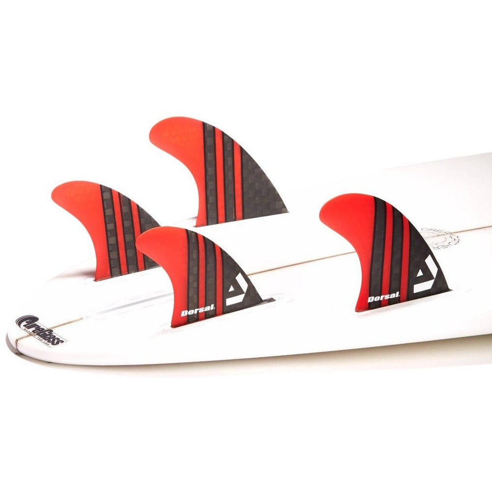 DORSAL Surfboard Fins Quad 4 Set Future Compatible DORSAL®