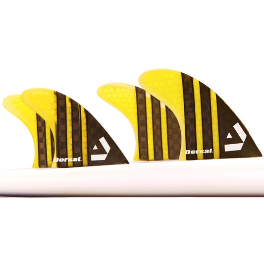 DORSAL Surfboard Fins Quad 4 Set FCS Compatible DORSAL®