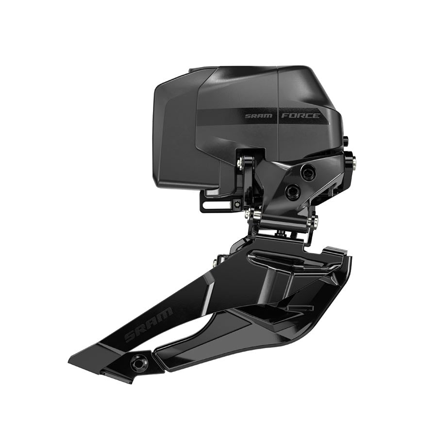 SRAM Force AXS eTap Front Derailleur - 2x12-Speed, Braze-On, (Battery Not Included), Iridescent Gray, D2