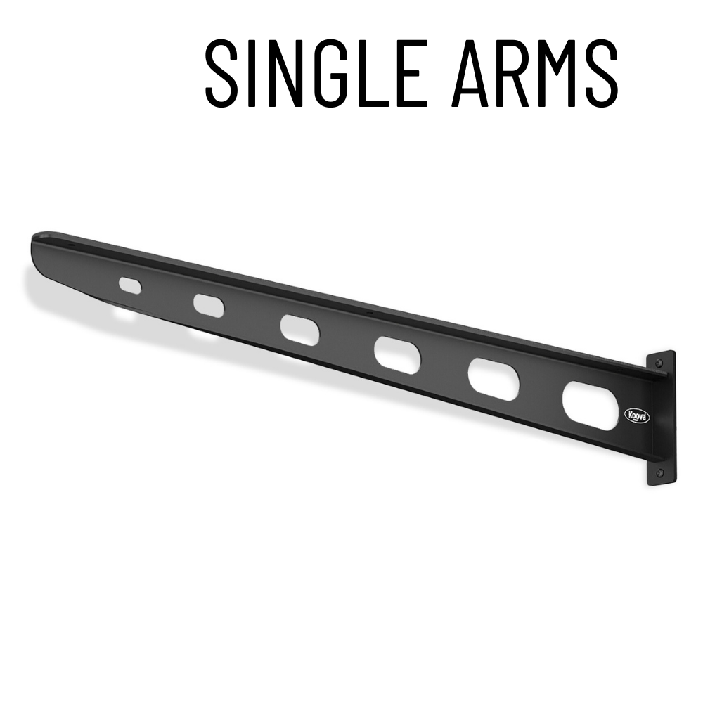 Clearance Sale: Wall-Mounted Kayak Rack Single Pieces