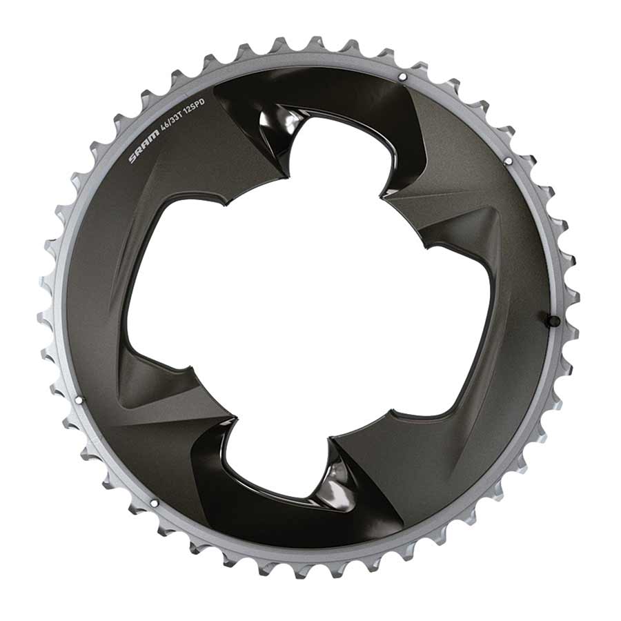 SRAM Force AXS 2x chainring