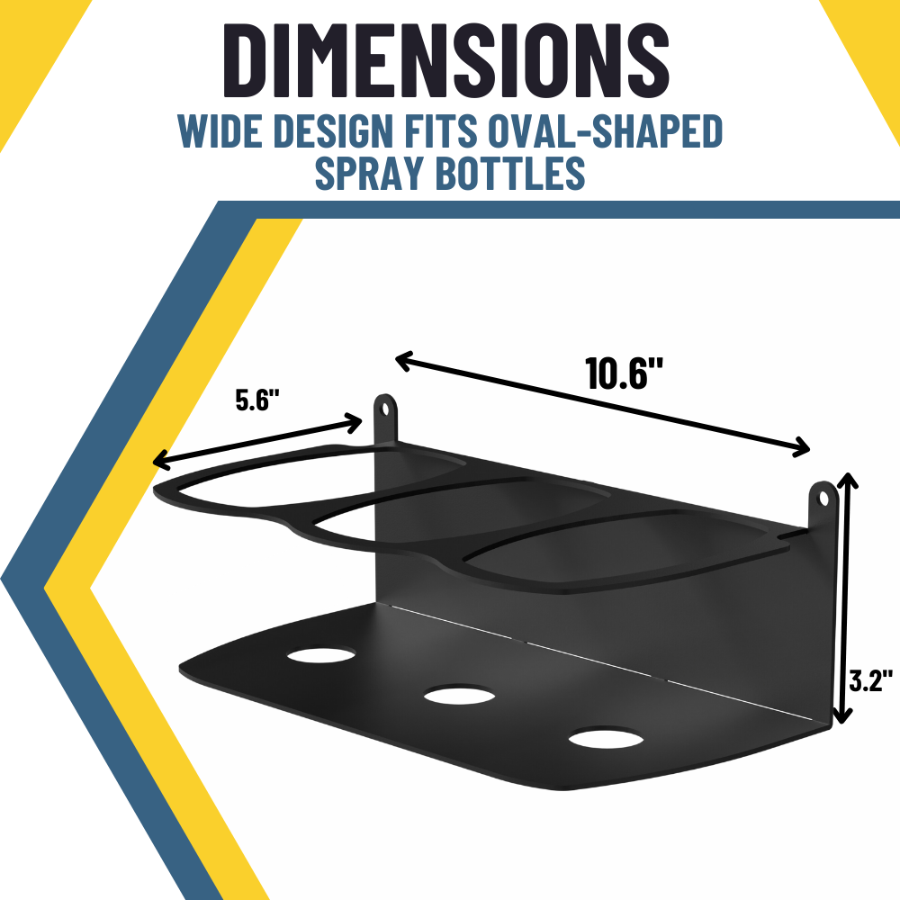 Oval Spray Bottle Holder
