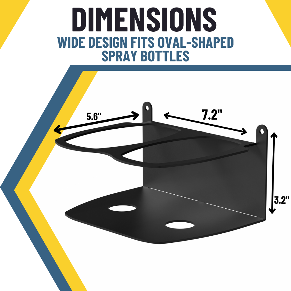 Oval Spray Bottle Holder