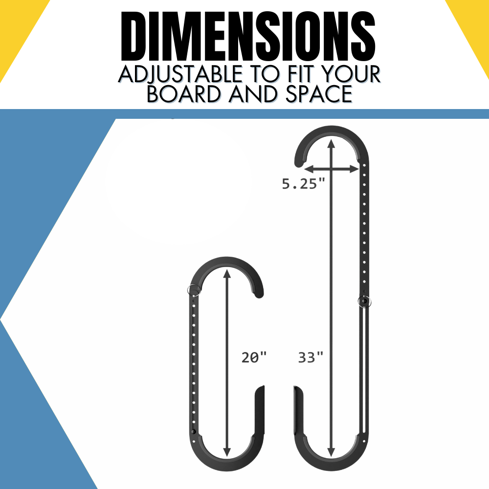 Locking SUP/Surf Rack