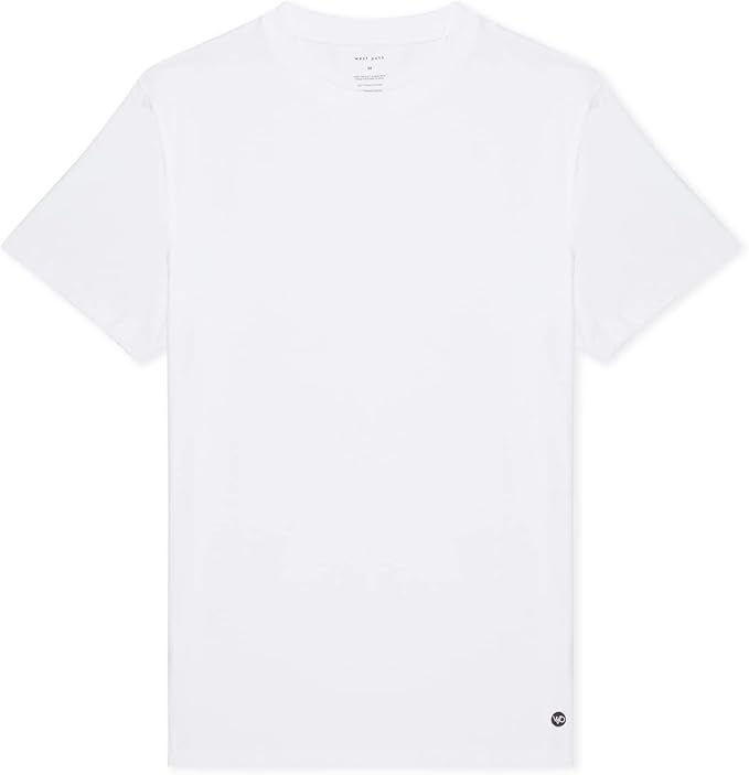Men's Organic Crew Neck Tee Shirt - Neutral 6 Pack