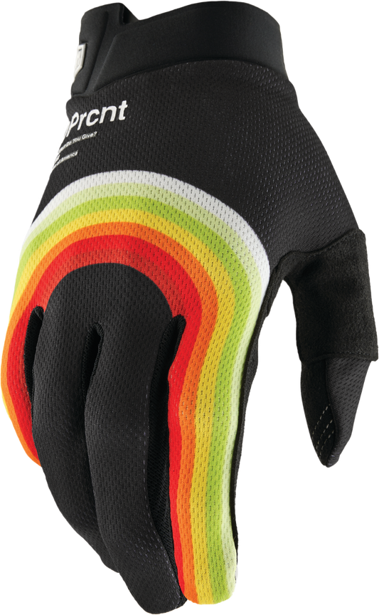 100% Itrack Gloves - Rewind Black LiveTheGnar