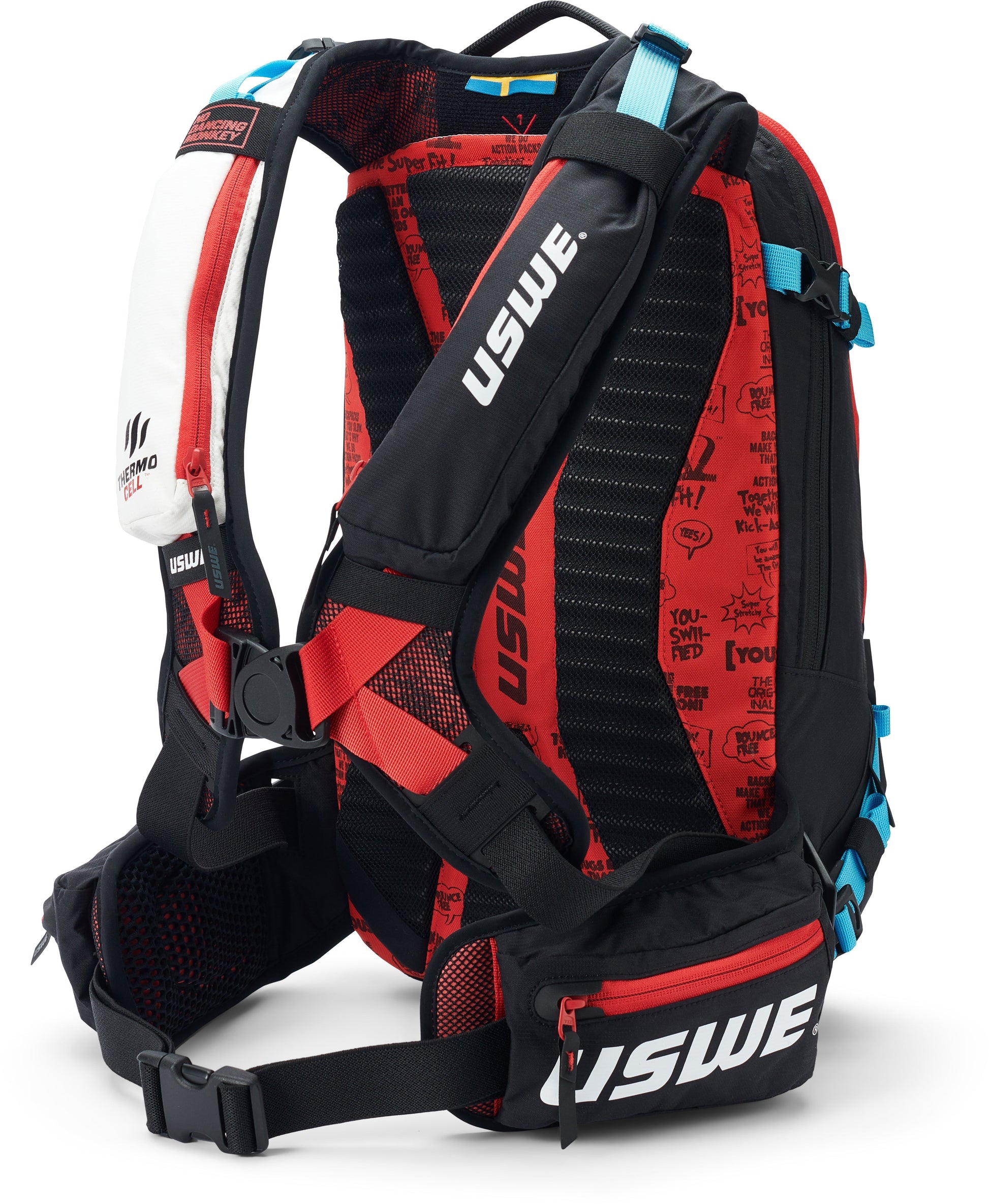 USWE 16L Winter Protector Backpack Black LiveTheGnar