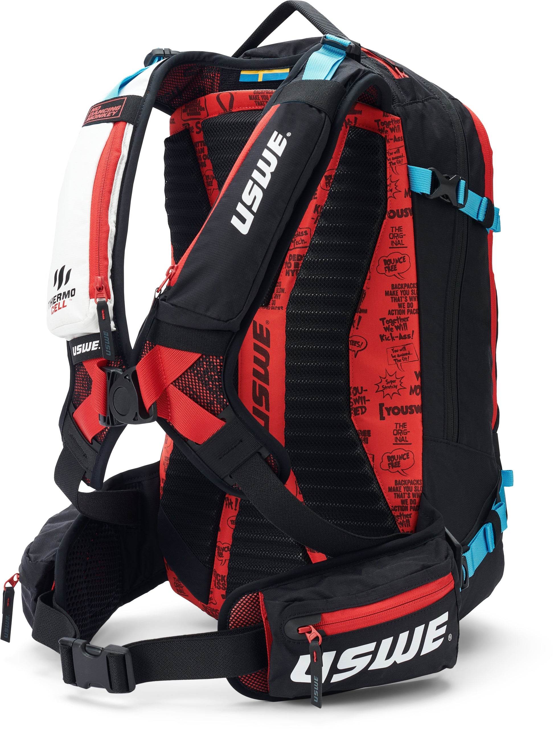 USWE Pow 25 Winter Protector Backpack Black LiveTheGnar