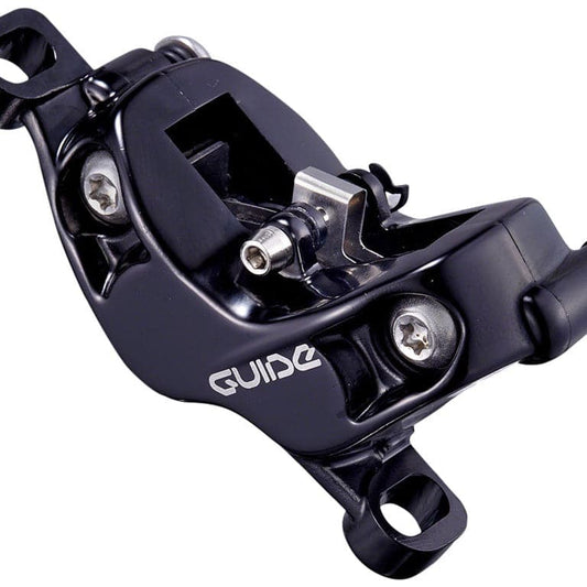 sram replacement guide rsc caliper assembly, post mount (non-cps), front/rear, anodized black