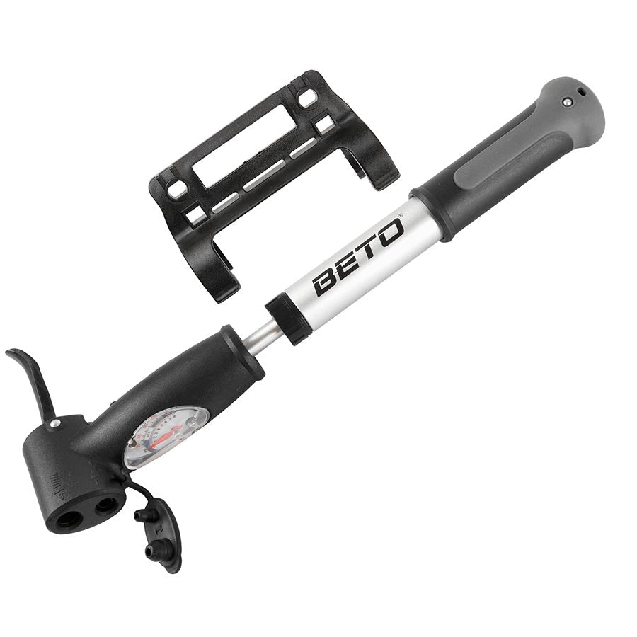 Beto Double - HXS Schrader, Presta and Dunlop hand pump