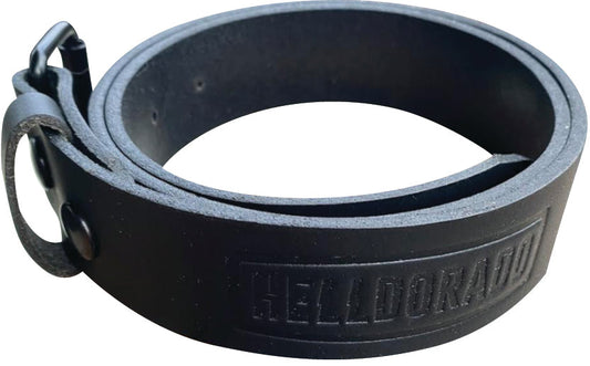 Leather Belt Helldorado Brand