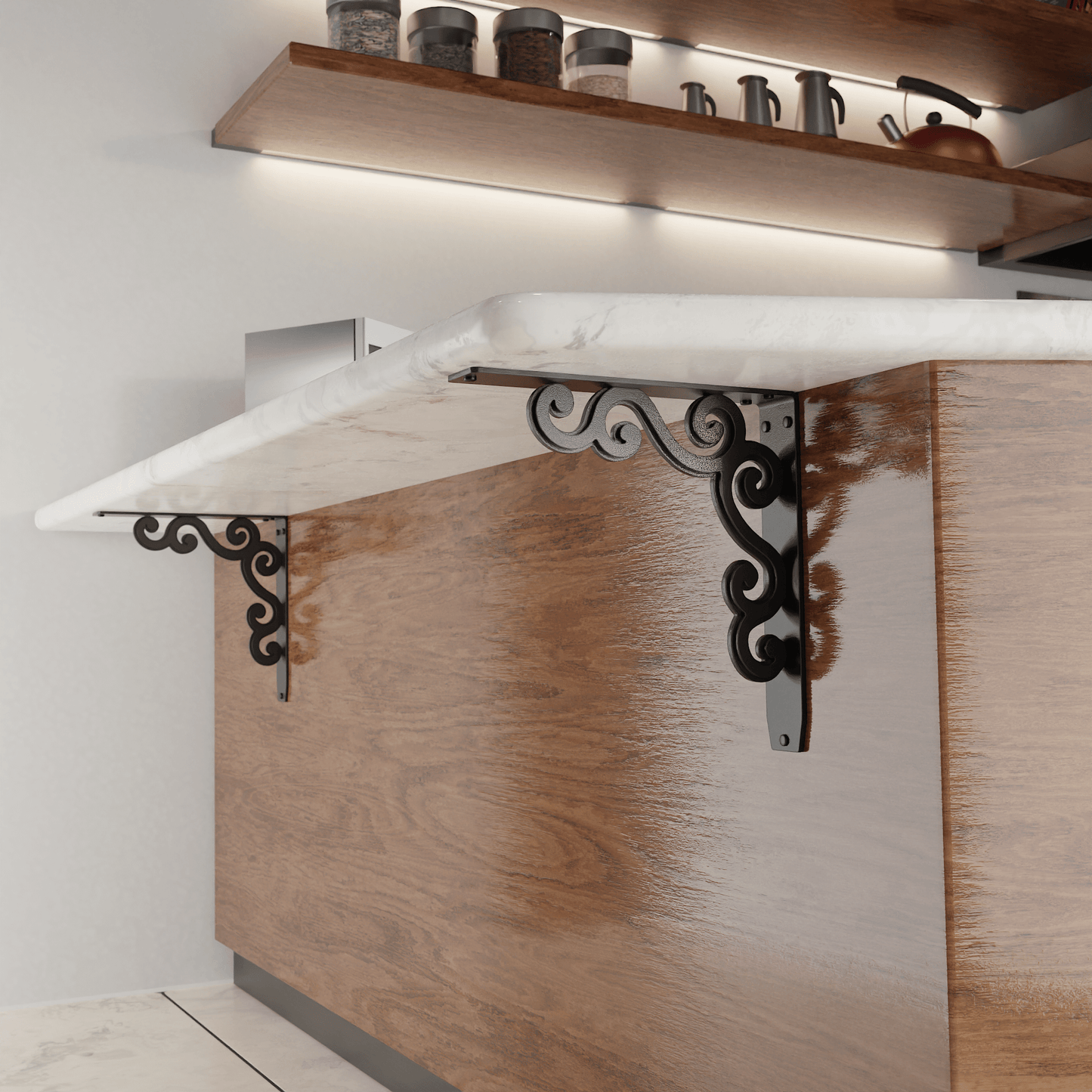 Charleston Heavy Duty Steel Brackets for Shelving