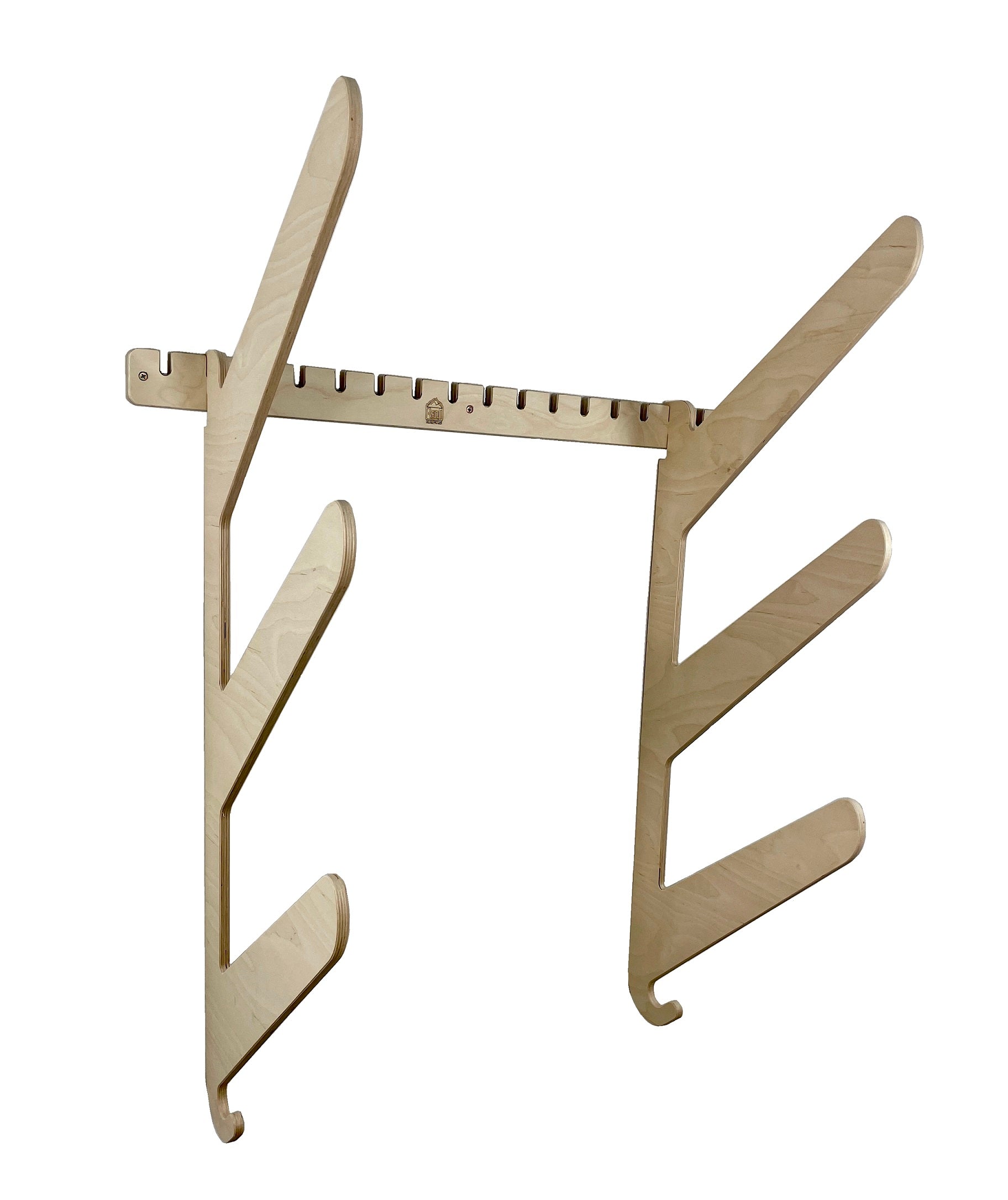 THE EXHIBITOR surfboard wall rack Rado Racks