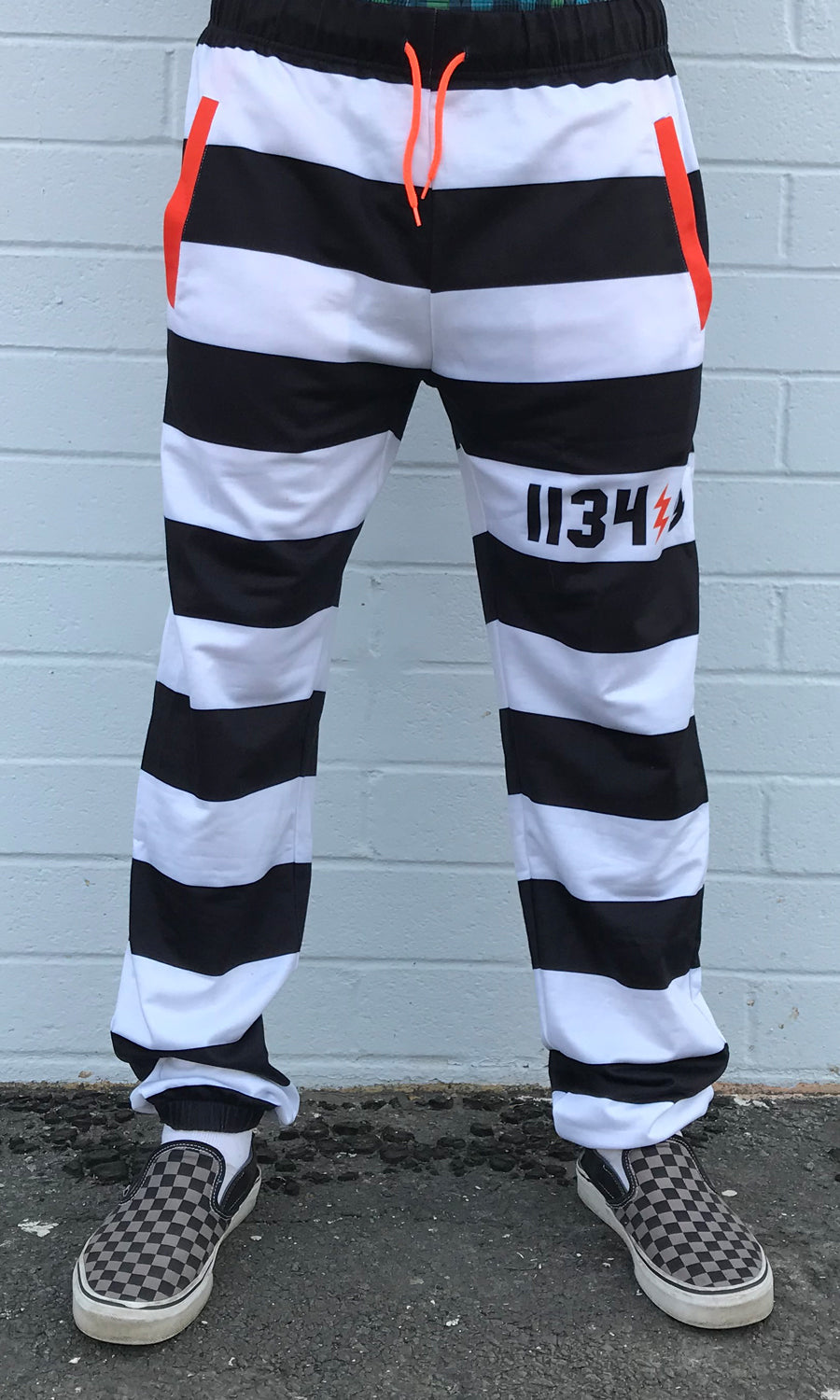 Lockdown Sweats White Helldorado Brand