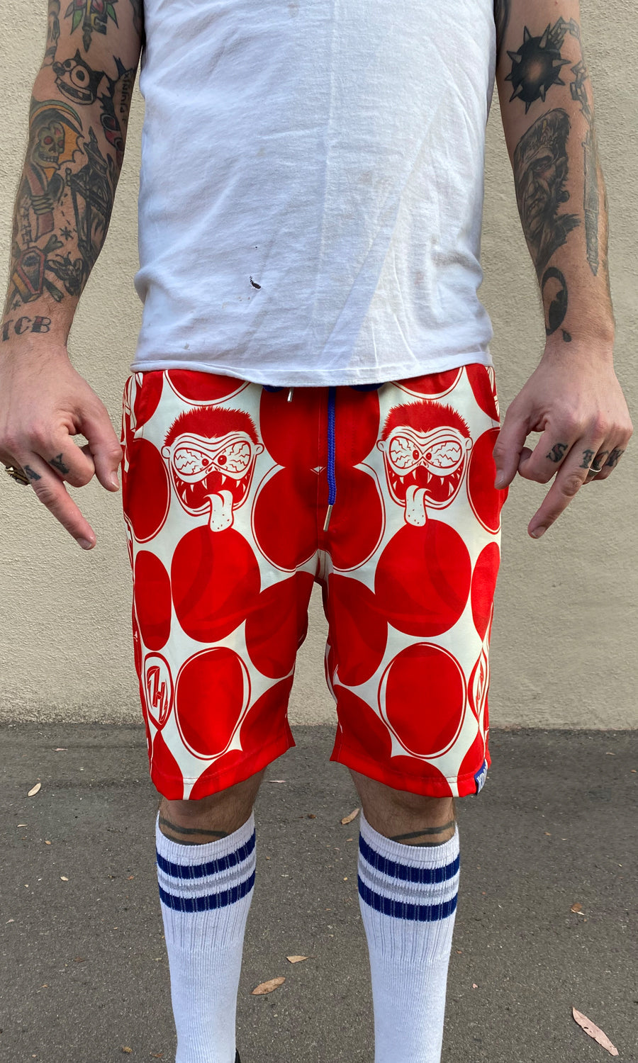 Polka Shorts Helldorado Brand