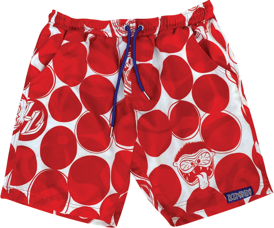 Polka Shorts Helldorado Brand