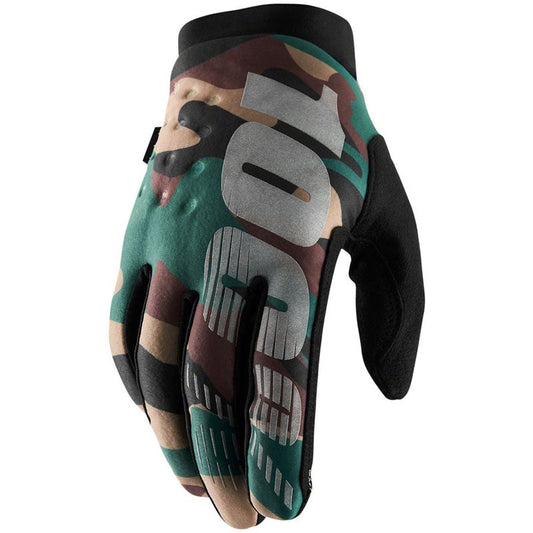 100 Percent brisker cold weather full finger gloves