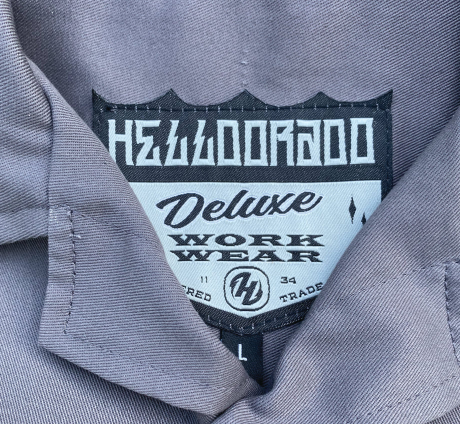 Deluxe Work Shirt Gray Helldorado Brand