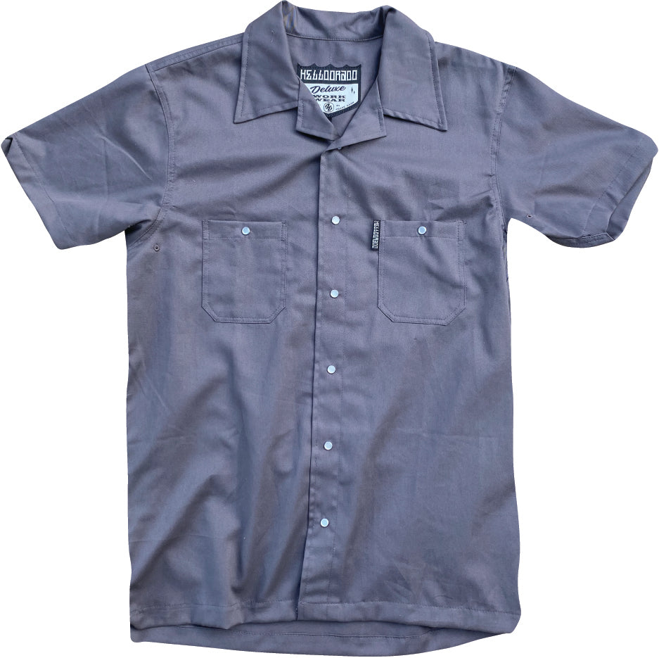 Deluxe Work Shirt Gray Helldorado Brand