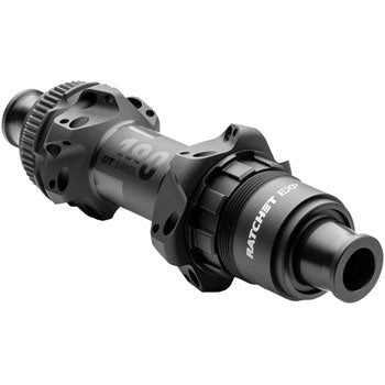 DT Swiss 180 EXP Rear Hub - 12 x 142mm, Center-Lock, XDR, Black, 24H, Straight Pull, 36pt