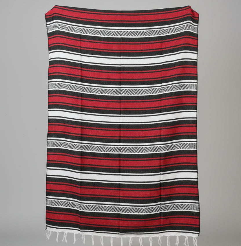 Eco Soft XL Falsa Blanket| Red + Black