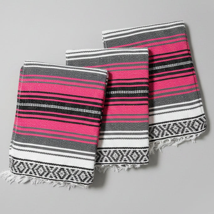Pink Mexican Falsa Blankets | Bulk Savings