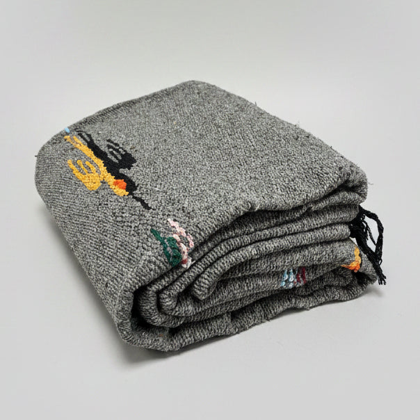 Charcoal Thunderbird Baja Blanket