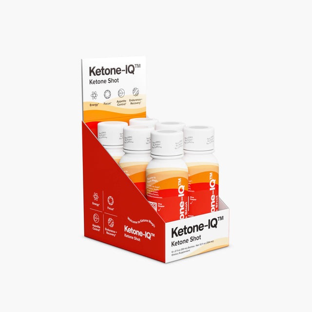 KETONE-IQ 2oz shot 4 boxes of 6 shots (24 shots)