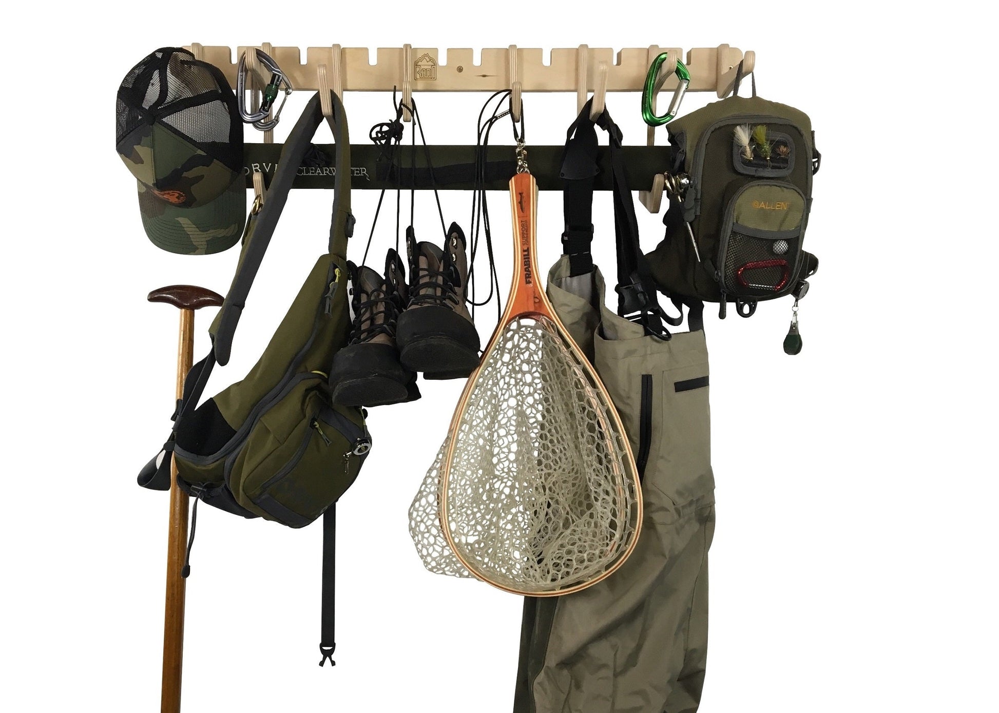 THE JETTY fishing gear rack Rado Racks