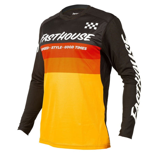 Fasthouse Alloy Kilo LS Jersey - Black/Yellow