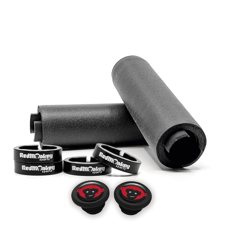 klampz lock-on silicone grips - Black Only