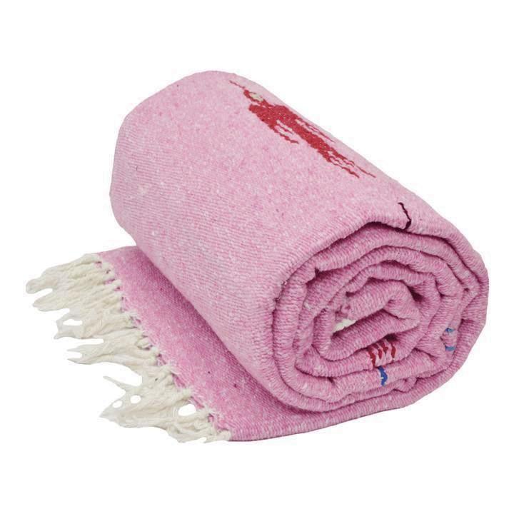 Pink Baja Thunderbird Blanket West Path