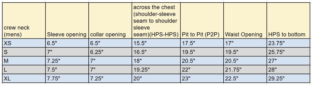 Men's Organic Crew Neck Tee Shirt - Neutral 6 Pack