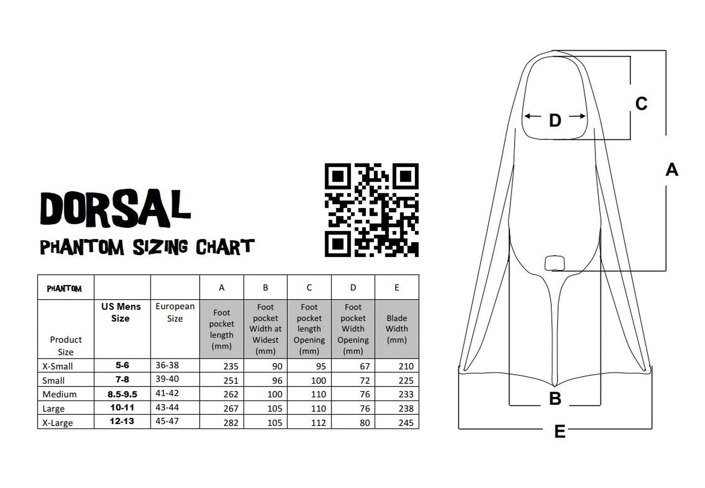 DORSAL Lifeguard Floating Swimfins (Flippers) DORSAL®
