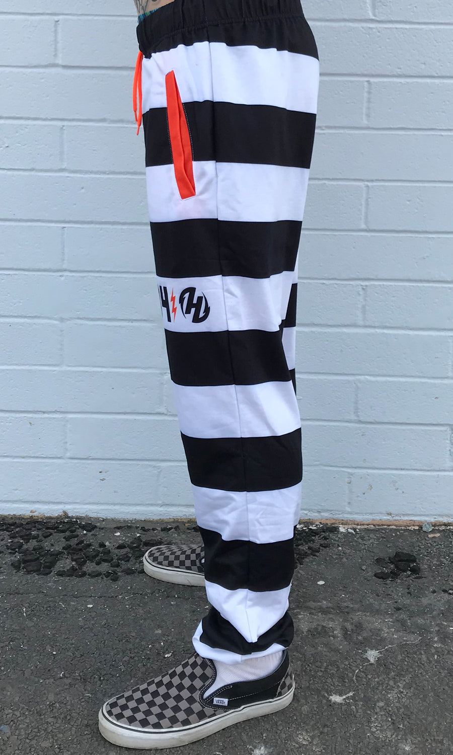 Lockdown Sweats White Helldorado Brand