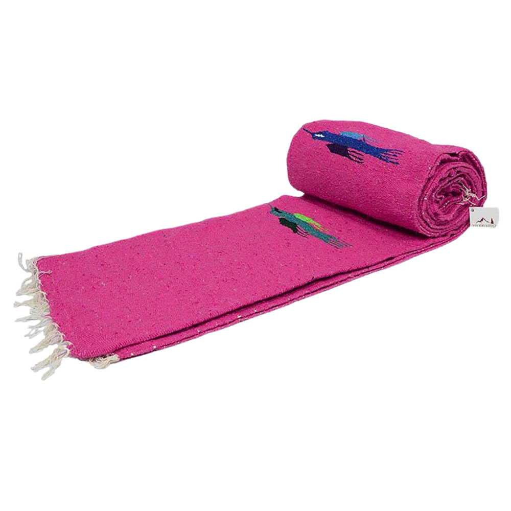 Hot Pink Baja Thunderbird Blanket West Path