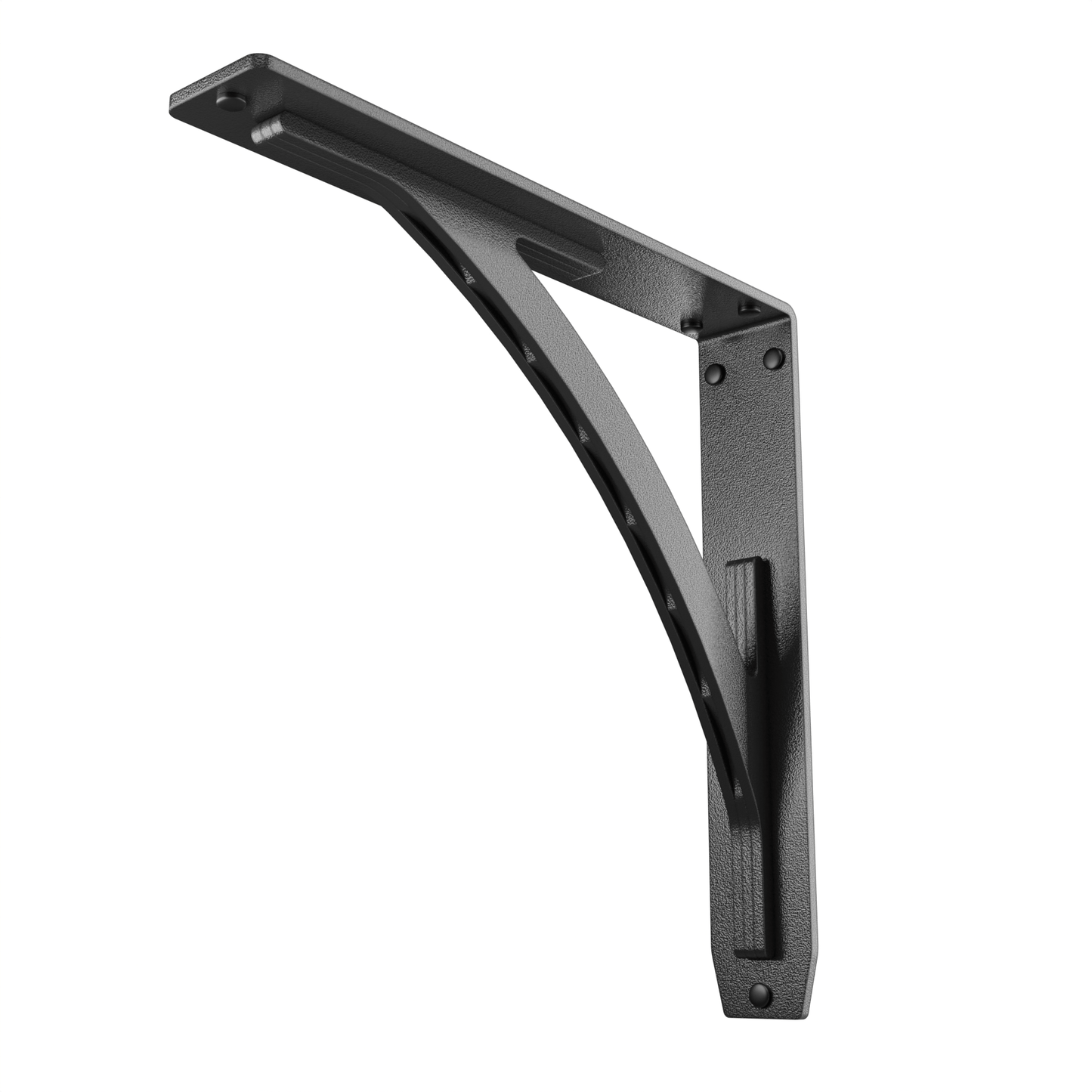 Sullivan Heavy Duty Steel Brackets for Shelving - Black