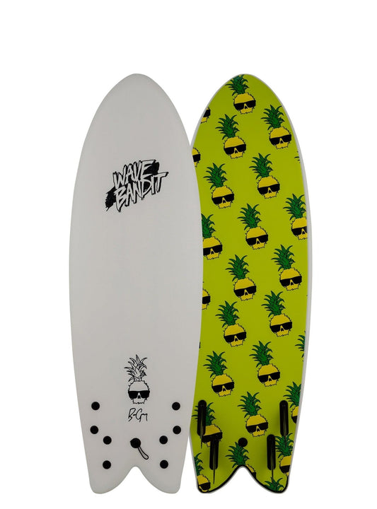 Retro Fish x Ben Gravy (5'8"Quad) Catch Surf USA
