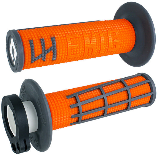 ODI Emig 2.0 V2 Lock On Grip Orange/Graphite