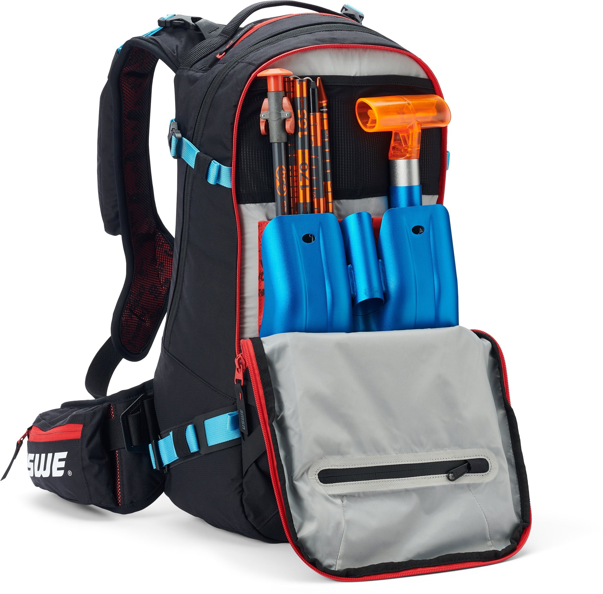 USWE Pow 25 Winter Protector Backpack Black LiveTheGnar
